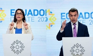 González y Noboa - Crédito: Comisión Nacional Electoral
